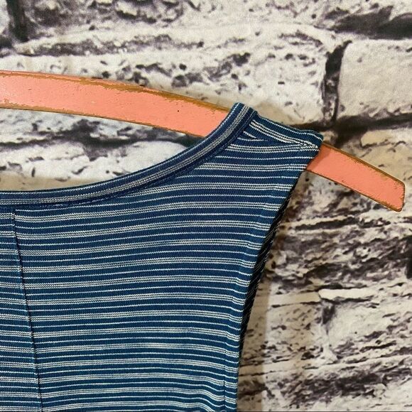 Madewell Highpoint Tank Dress in Fairbury Stripe - Picture 5 of 9